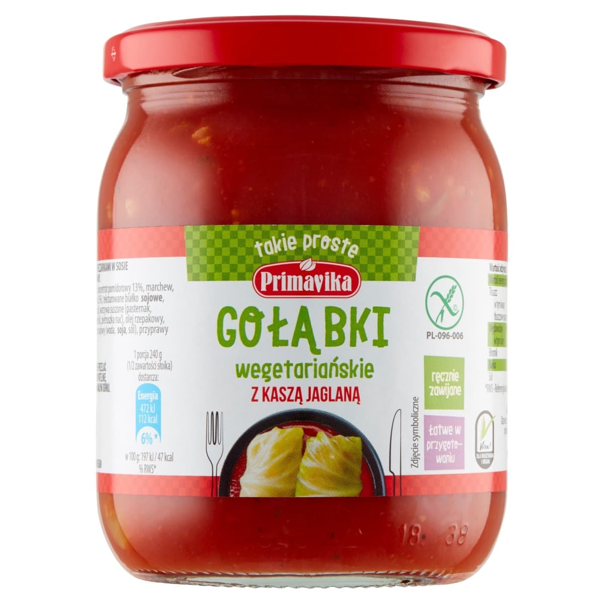 Gołąbki z kaszą wege 480 g