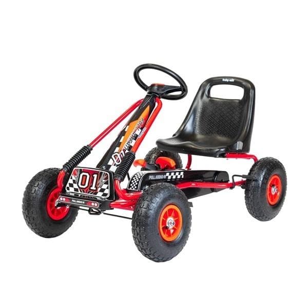 Gokart na pedały Razor czerwony dla dzieci 3-8 lat