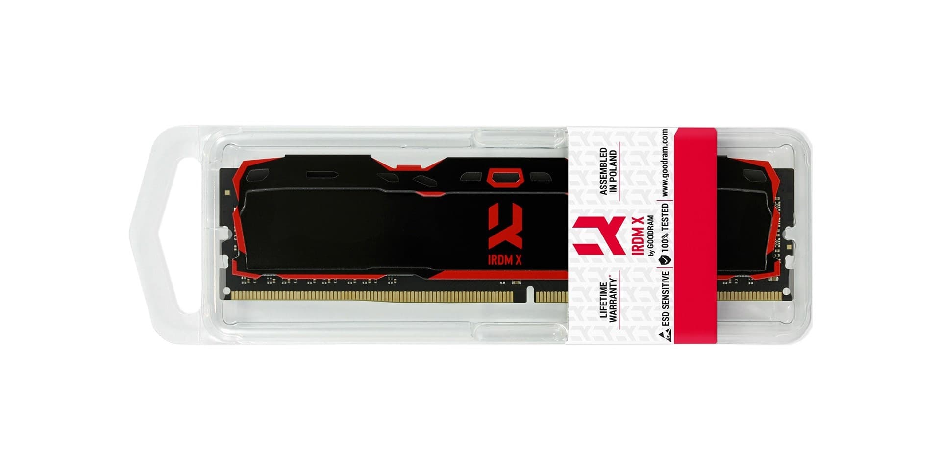 Pamięć RAM DDR4 8GB PC4-25600 (3200MHz) IRDM X Black 1024x8