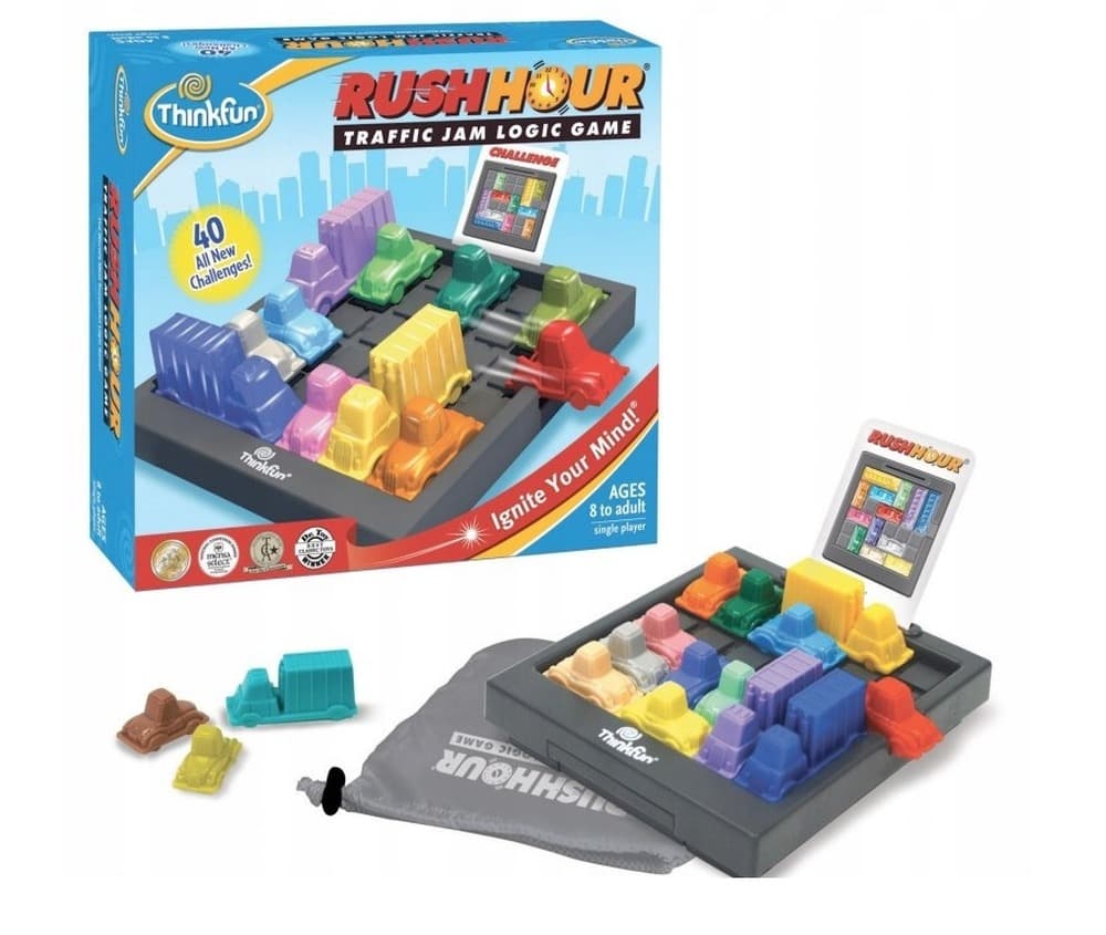 Gra logiczna Rush Hour dla jednego gracza