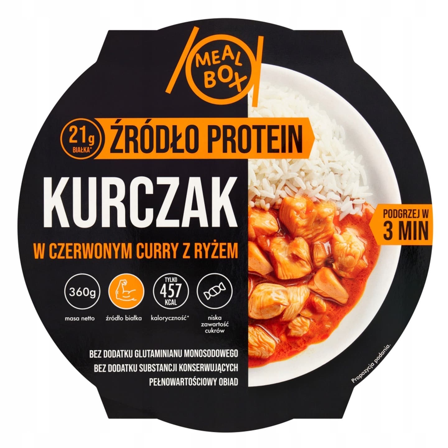 GRAAL MB Kurczak z curry 360 g