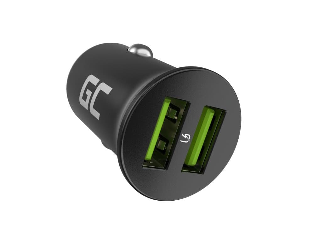 Ładowarka samochodowa Green Cell PowerRide Nano36 36W 6A 2x USB-A