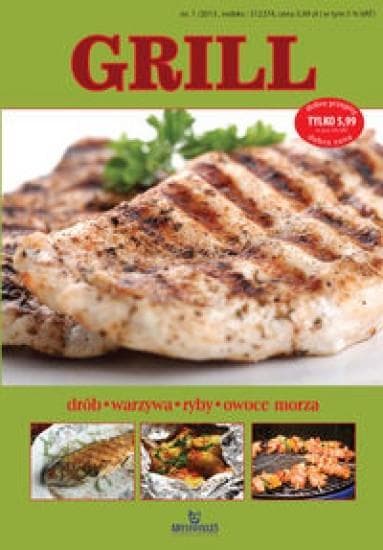 Opracowanie zbiorowe przepisów na grillowane dania z drobiu, warzyw, ryb i owoców morza