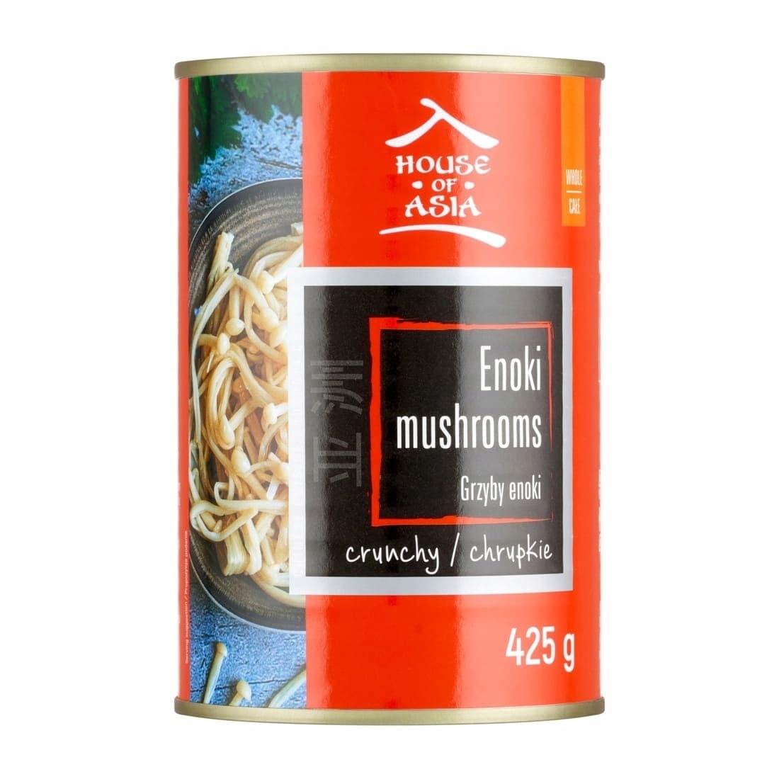 Grzyby Enoki Delikatne i Chrupiące 425 g