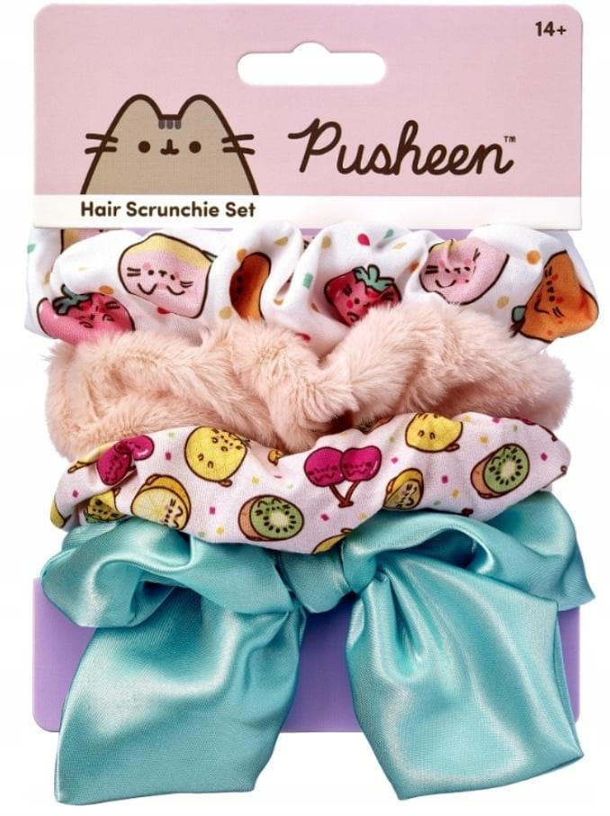 Gumki do włosów Pusheen 3 sztuki