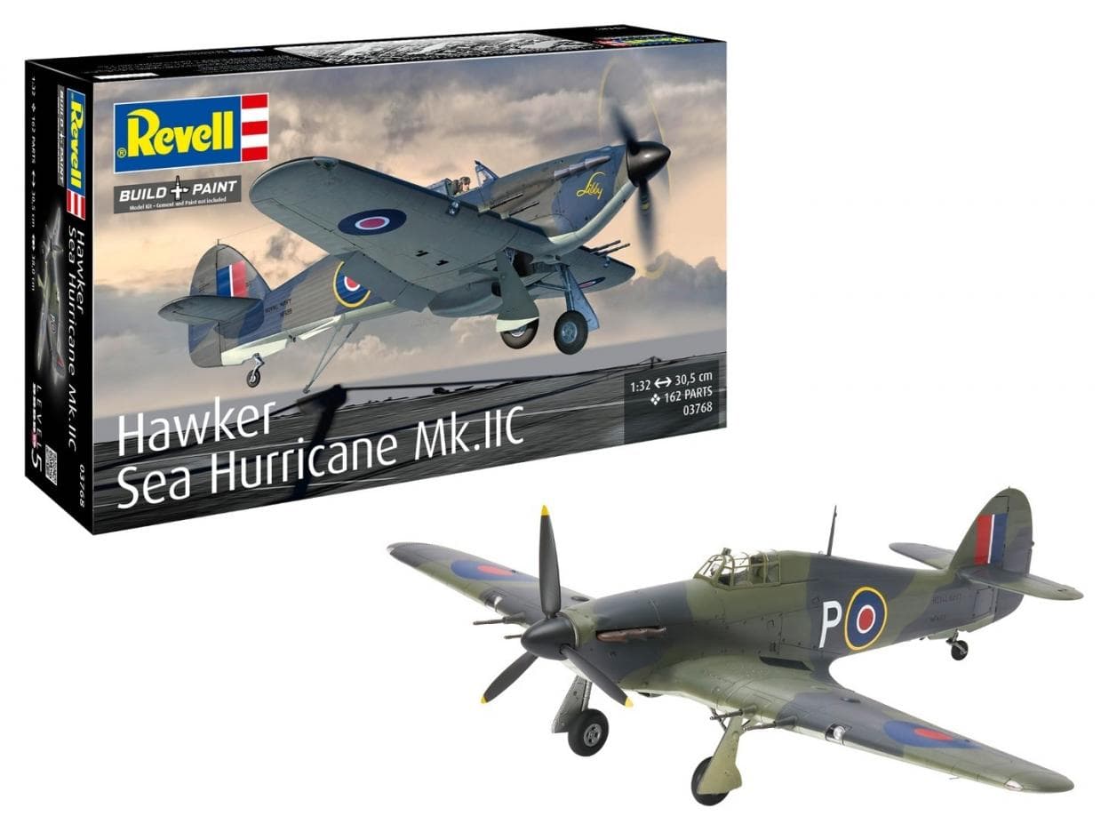 Hawker Sea Hurricane Mk.IIC model samolotu 1:32 Revell