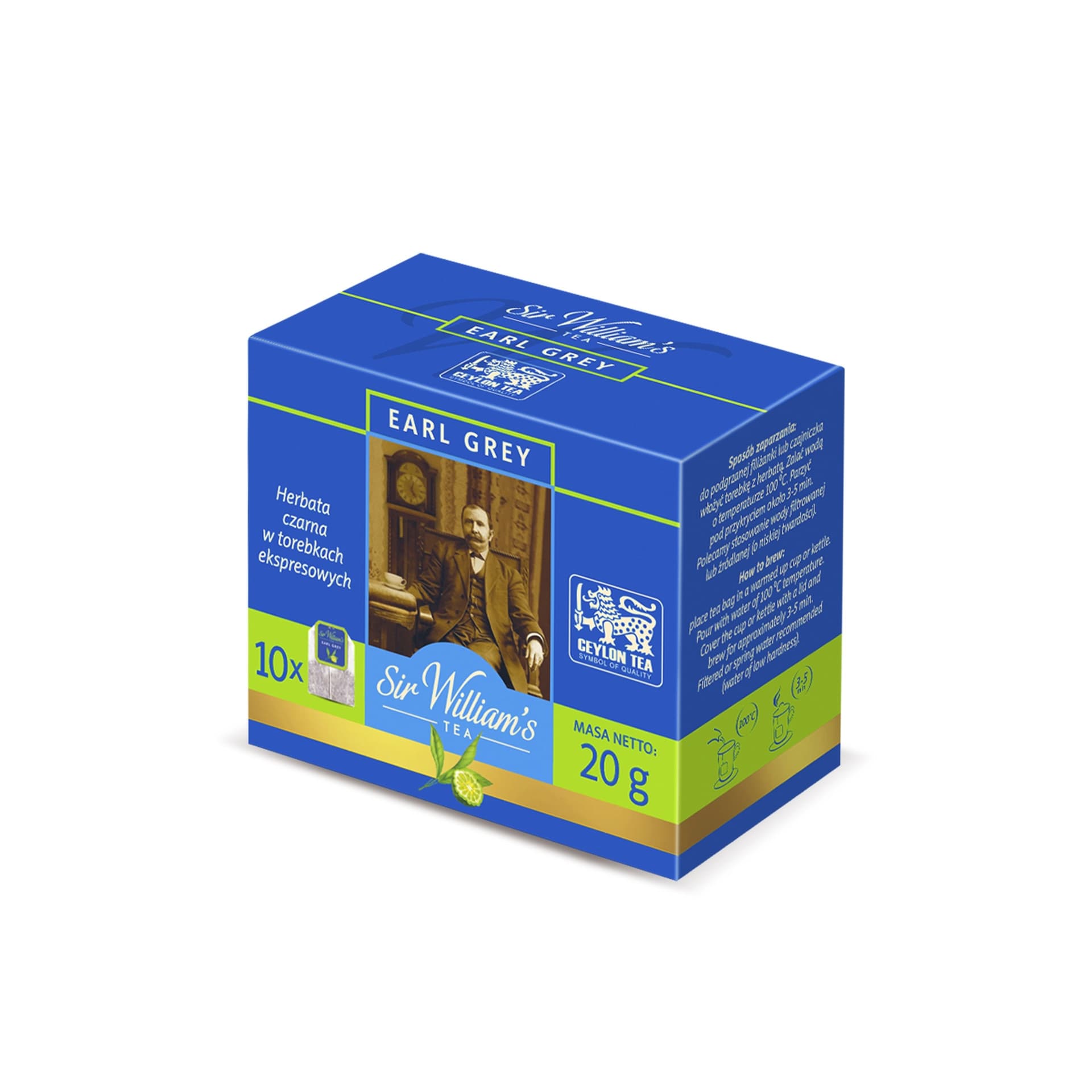 Herbata czarna Earl Grey 10 torebek