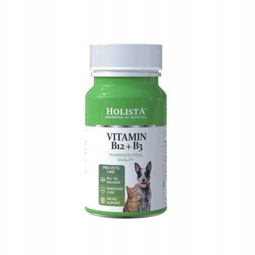 Holista Witamina B12 + B3 wsparcie układu nerwowego 90 tabletek