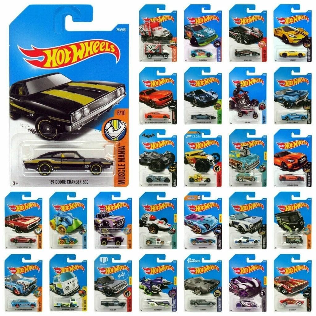 Metalowe autko Hot Wheels pojedyncze - mix modeli