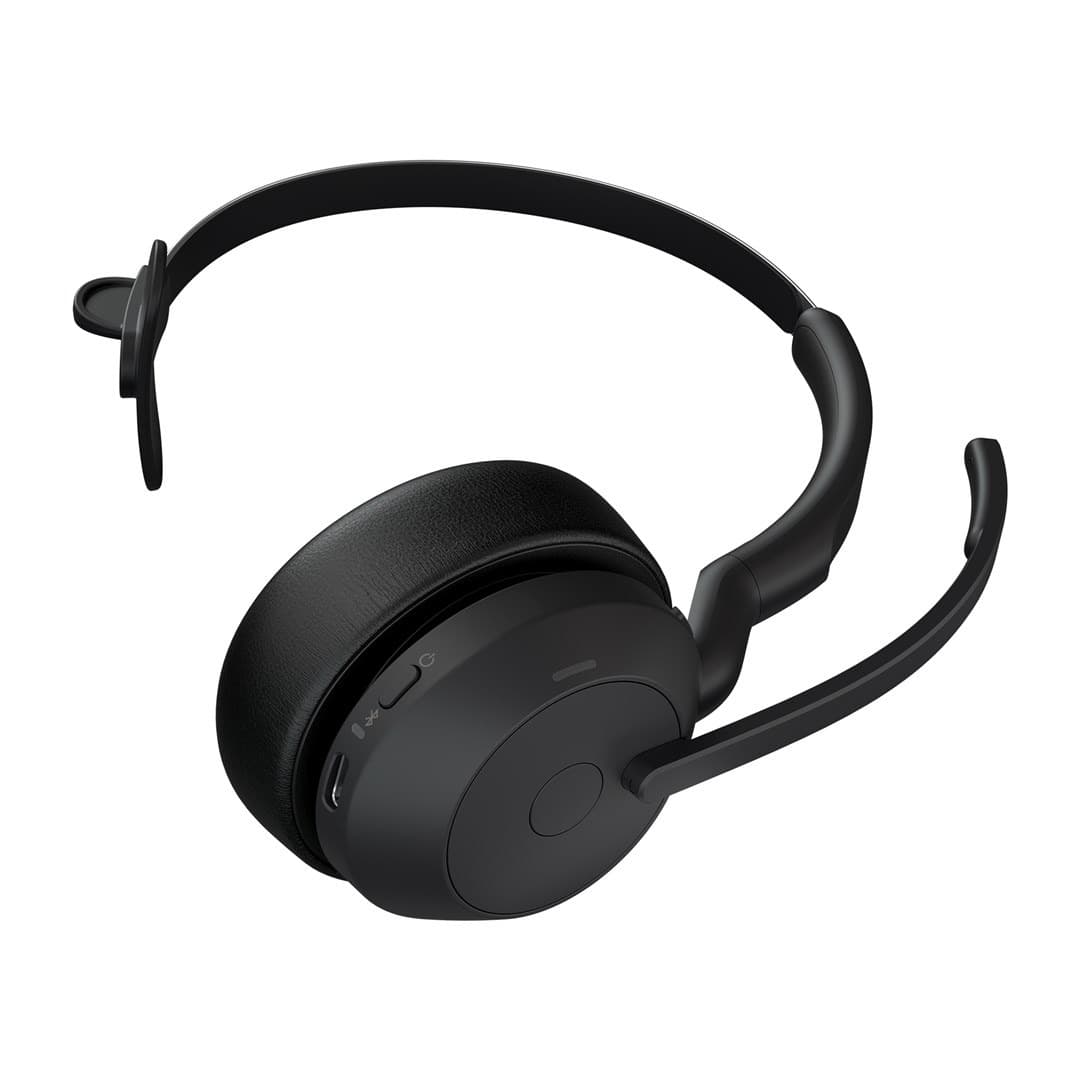 Jabra Evolve2 55 Flex słuchawki nauszne z mikrofonem Bluetooth czarne