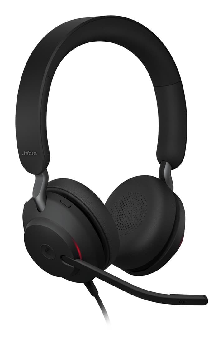Jabra Evolve2 40 SE Słuchawki przewodowe nauszne USB-C/USB-A czarne