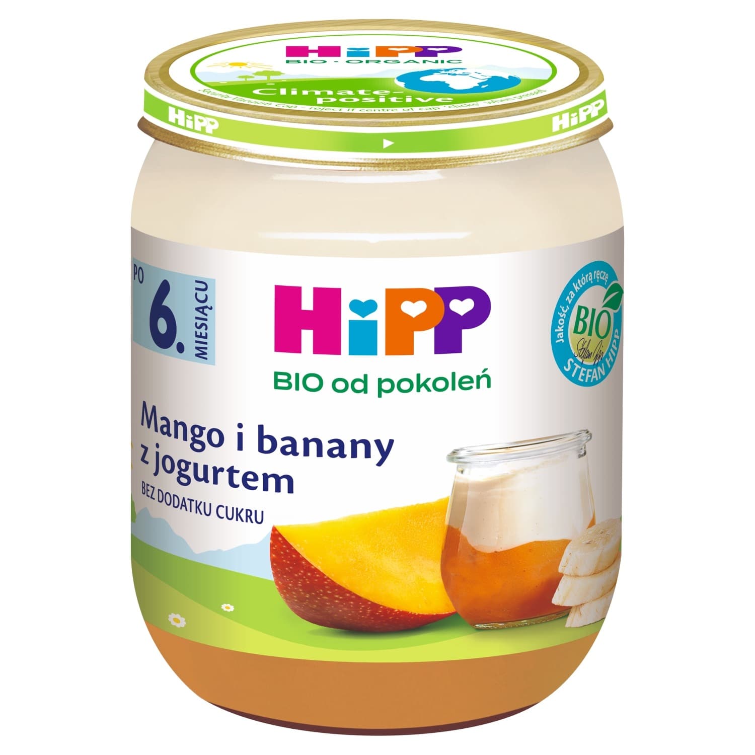 Jogurt HiPP z mango i bananem BIO 160 g