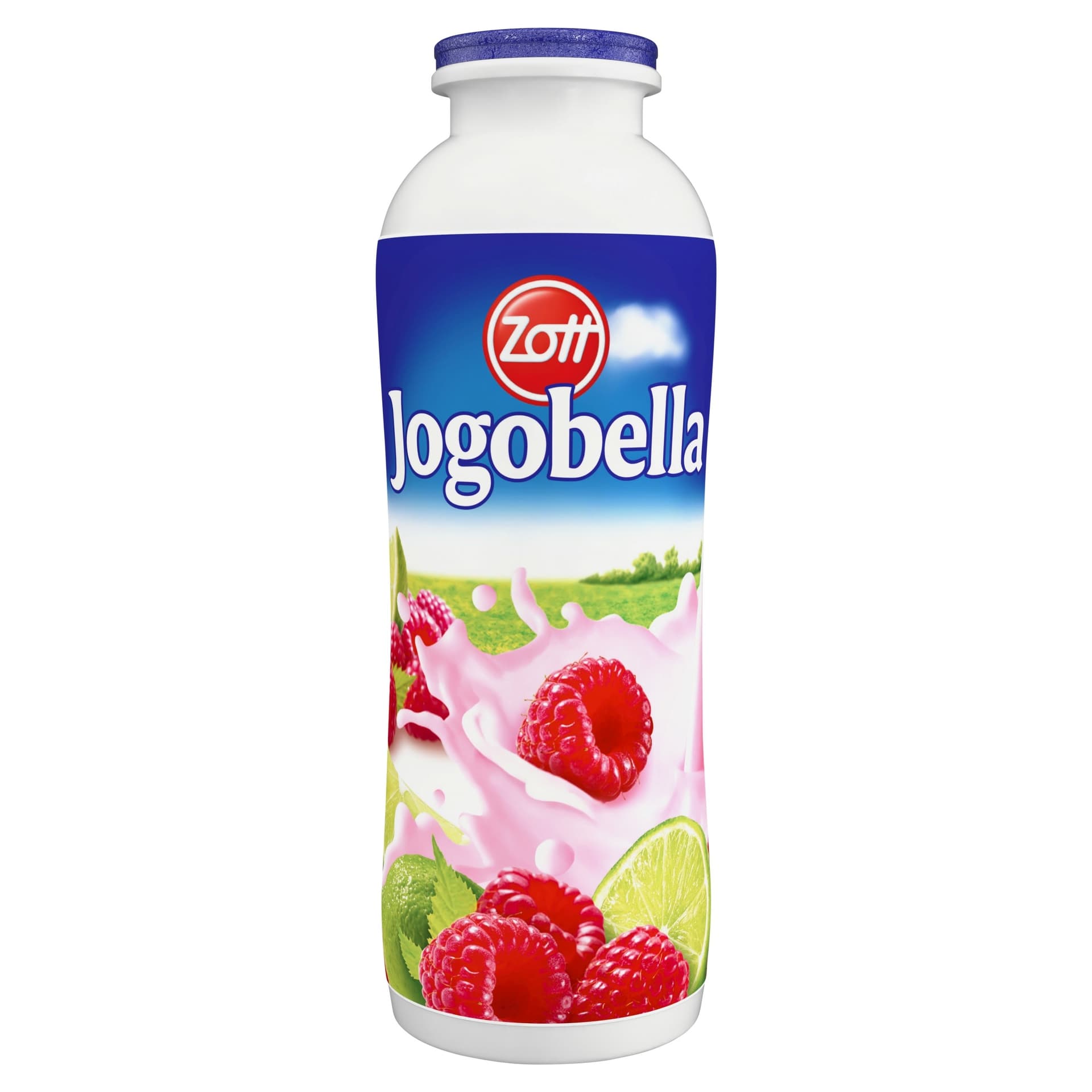 Jogurt pitny o smaku malinowo-wiśniowym 250 g