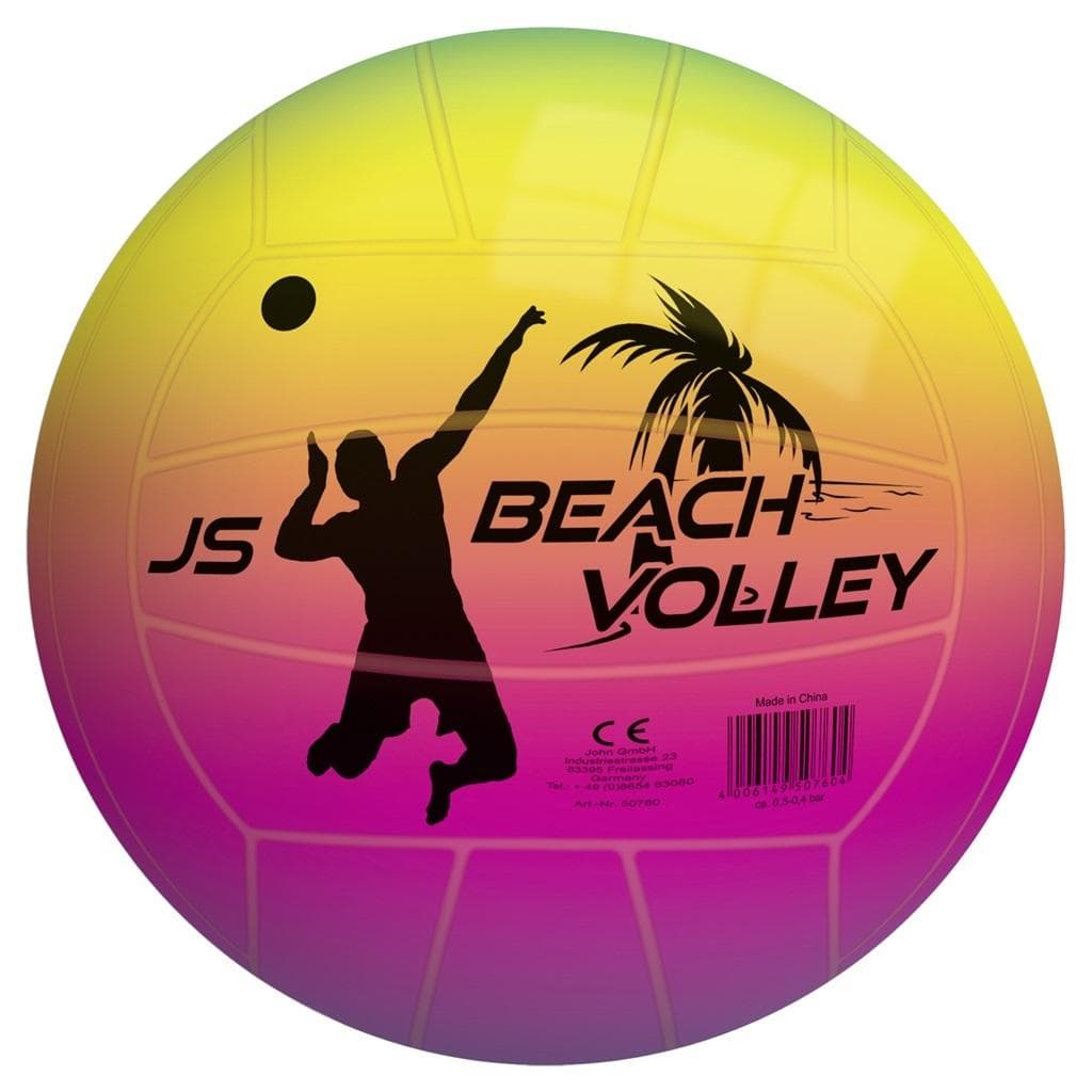 Piłka do siatkówki John 22 cm tęczowa