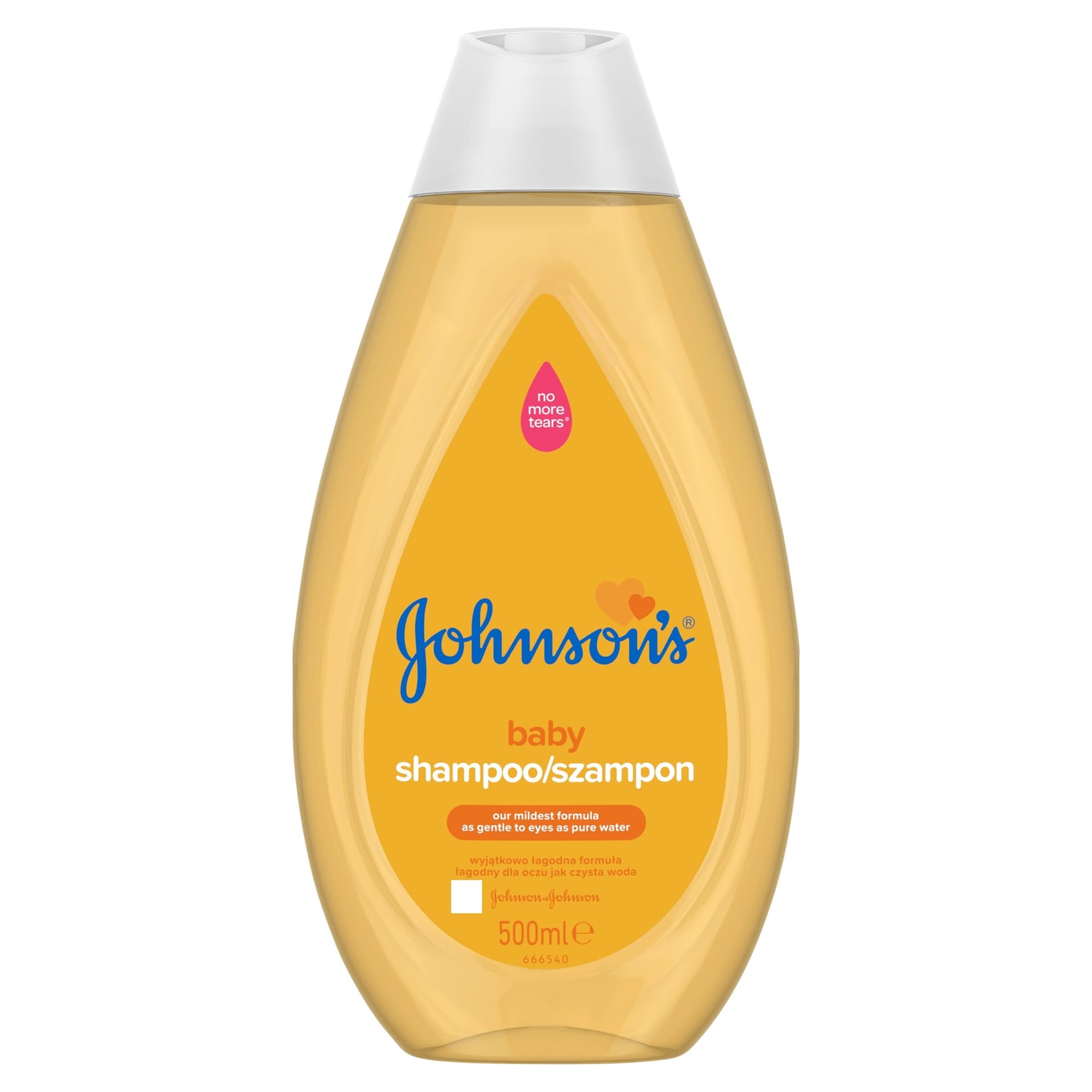 Johnson's Baby Gold Szampon 500 ml - Delikatne oczyszczanie dla całej rodziny
