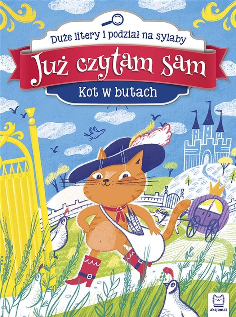 Już czytam sam. Kot w Butach - książka dla dzieci