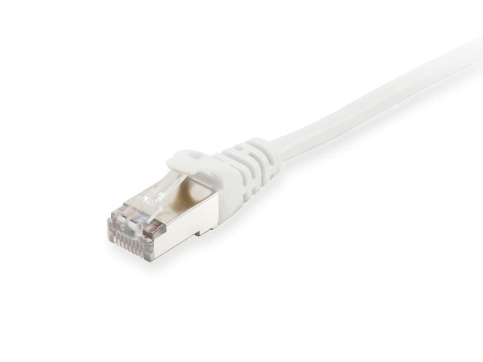 Kabel krosowy Ethernet Equip Cat6 S/FTP 2xRJ45 10m biały LSZH