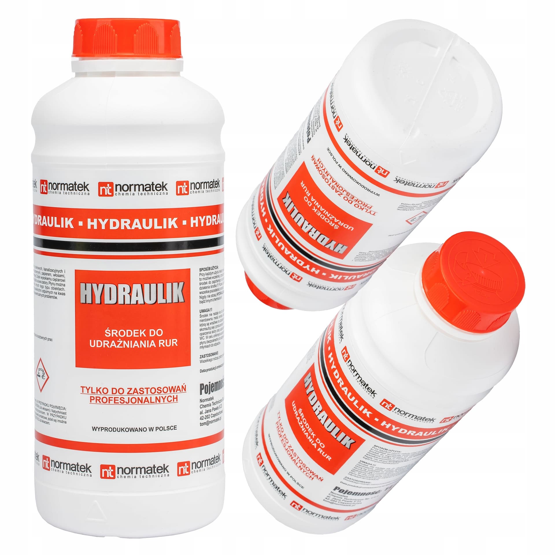 Kamix profesjonalny udrażniacz do rur 1 litr