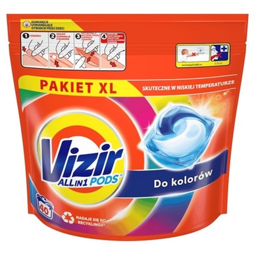 Kapsułki do prania VIZIR Color 30 sztuk