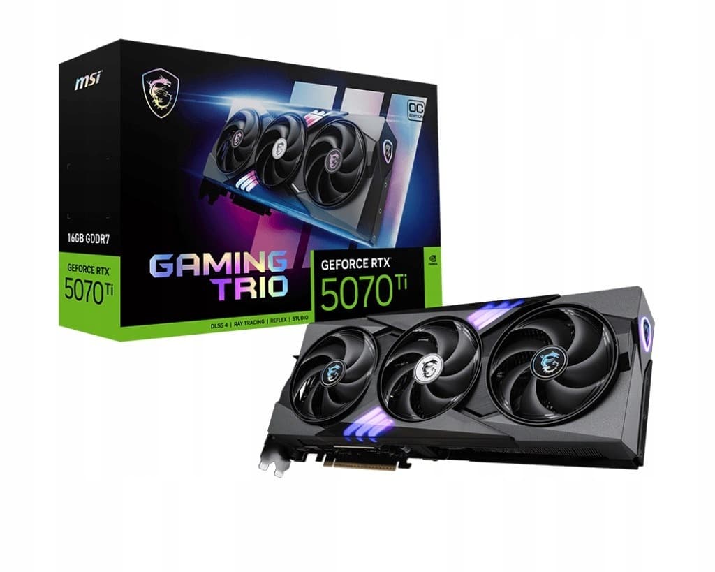 Karta graficzna MSI GeForce RTX 5070 Ti 16 GB GDDR7