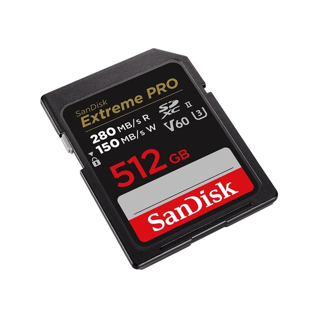 Karta pamięci SanDisk Extreme Pro SDXC 512 GB UHS-II V60 280/150 MB/s