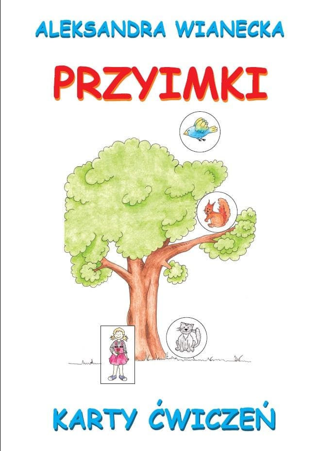 Karty ćwiczeń Przyimki dla dzieci i dorosłych