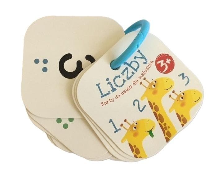Karty do nauki dla malucha Liczby Yoyo Books