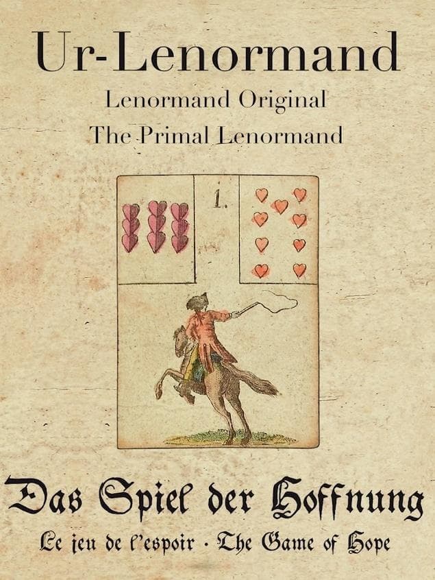 Karty do wróżenia Primal Lenormand - przedruk z 1799 roku