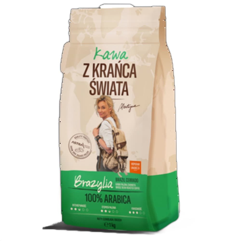 Kawa ziarnista Arabica Brazylia 1 kg
