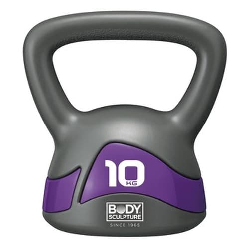 Kettlebell żeliwny do ćwiczeń 10 kg
