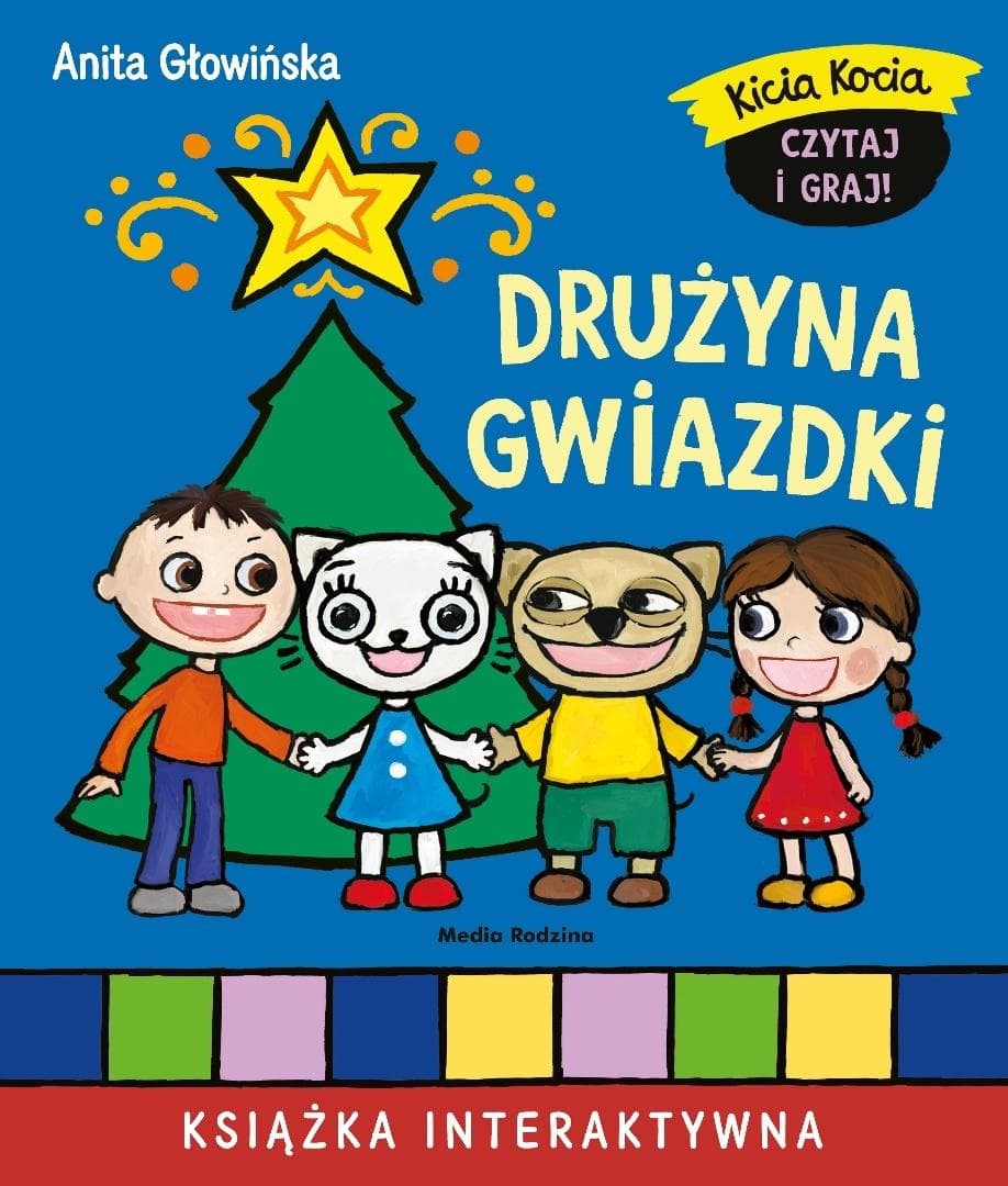 Kicia Kocia Drużyna Gwiazdki - książka dla dzieci