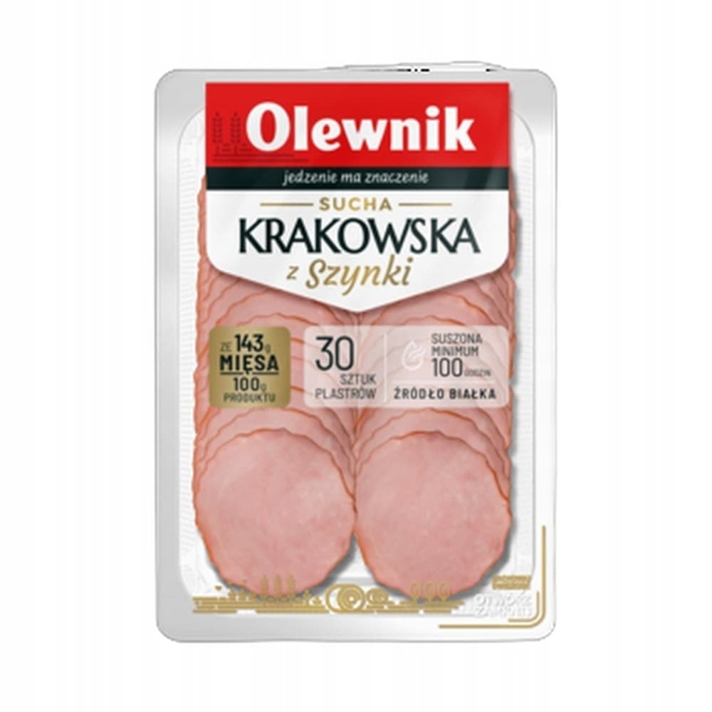 Kiełbasa Krakowska Sucha z Szynki Olewnik 80 g
