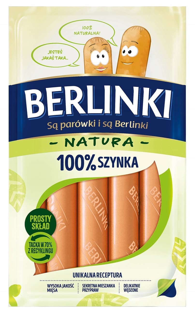 Kiełbasa wieprzowa homogenizowana z szynki dla dzieci 120 g