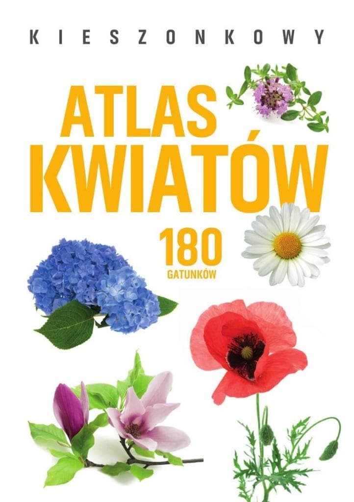 Kieszonkowy atlas kwiatów 180 gatunków Monika Gajewska-Okonek