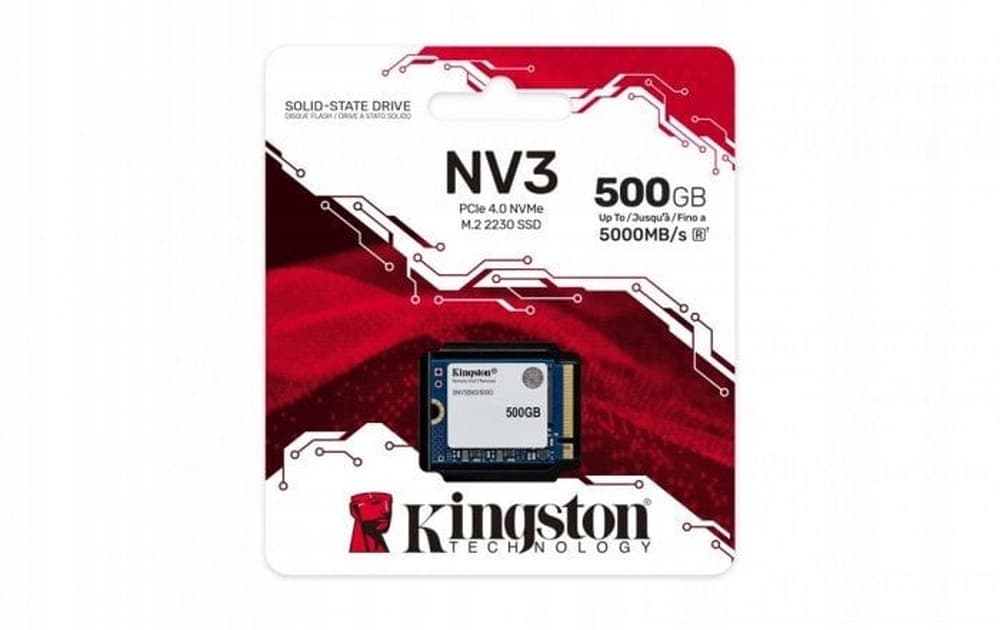 Kingston NV3 Dysk SSD 500 GB M.2 2230 PCIe 4.0 NVMe