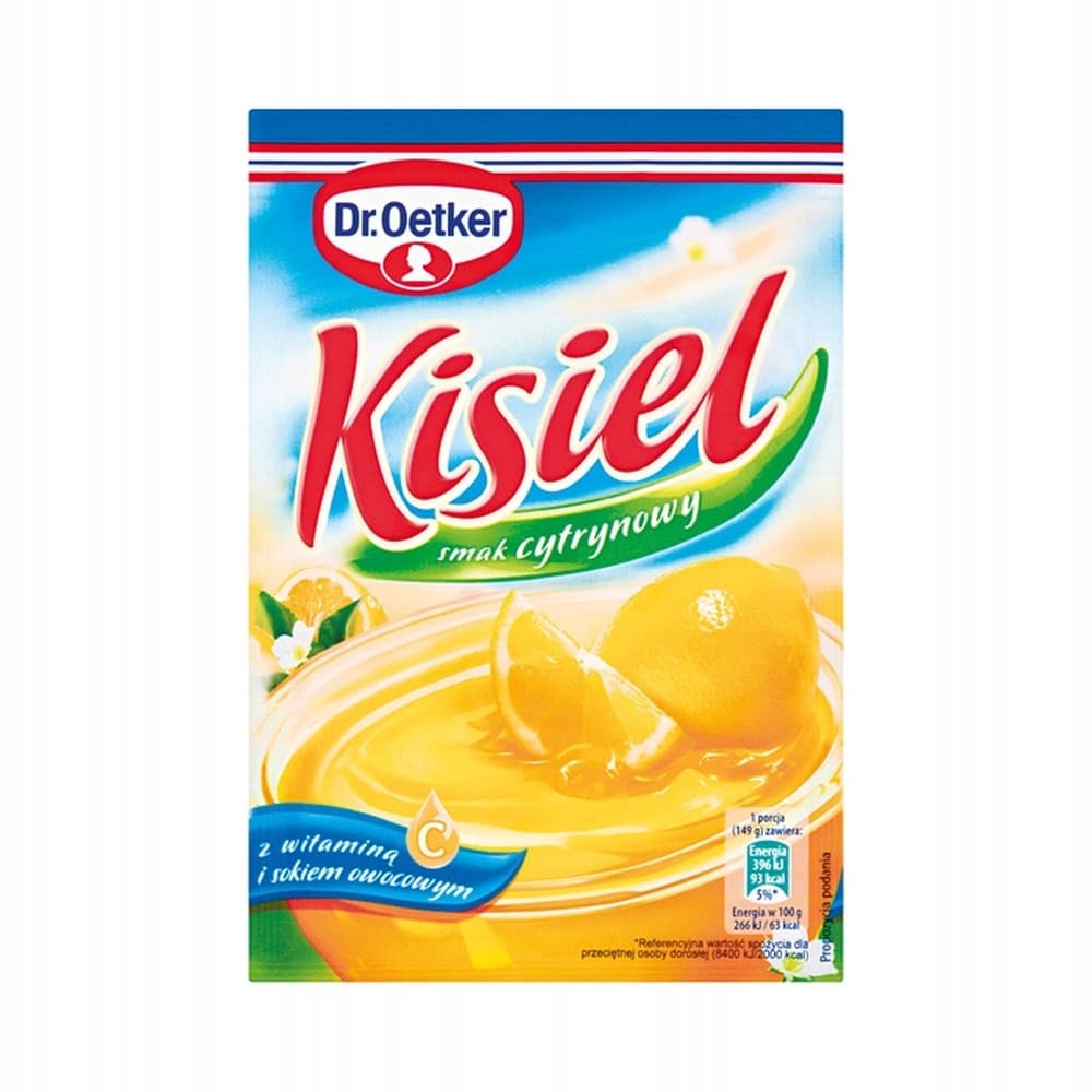 Kisiel o smaku cytrynowym Dr. Oetker 38 g