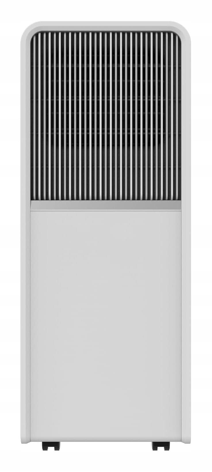 Klimatyzator przenośny jednostka kanałowa 12000 BTU biało-czarny