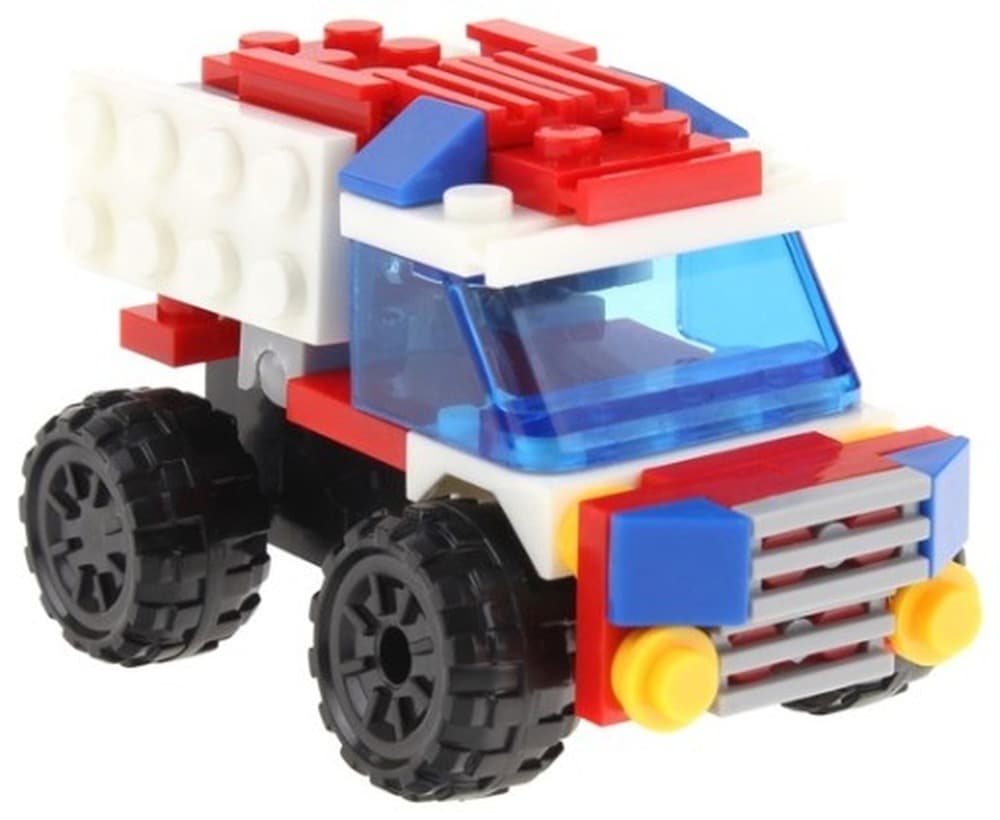 Klocki konstrukcyjne Straż Pożarna 2w1 zestaw 95 elementów