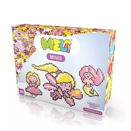 Klocki konstrukcyjne Meli Minis Princess 3w1