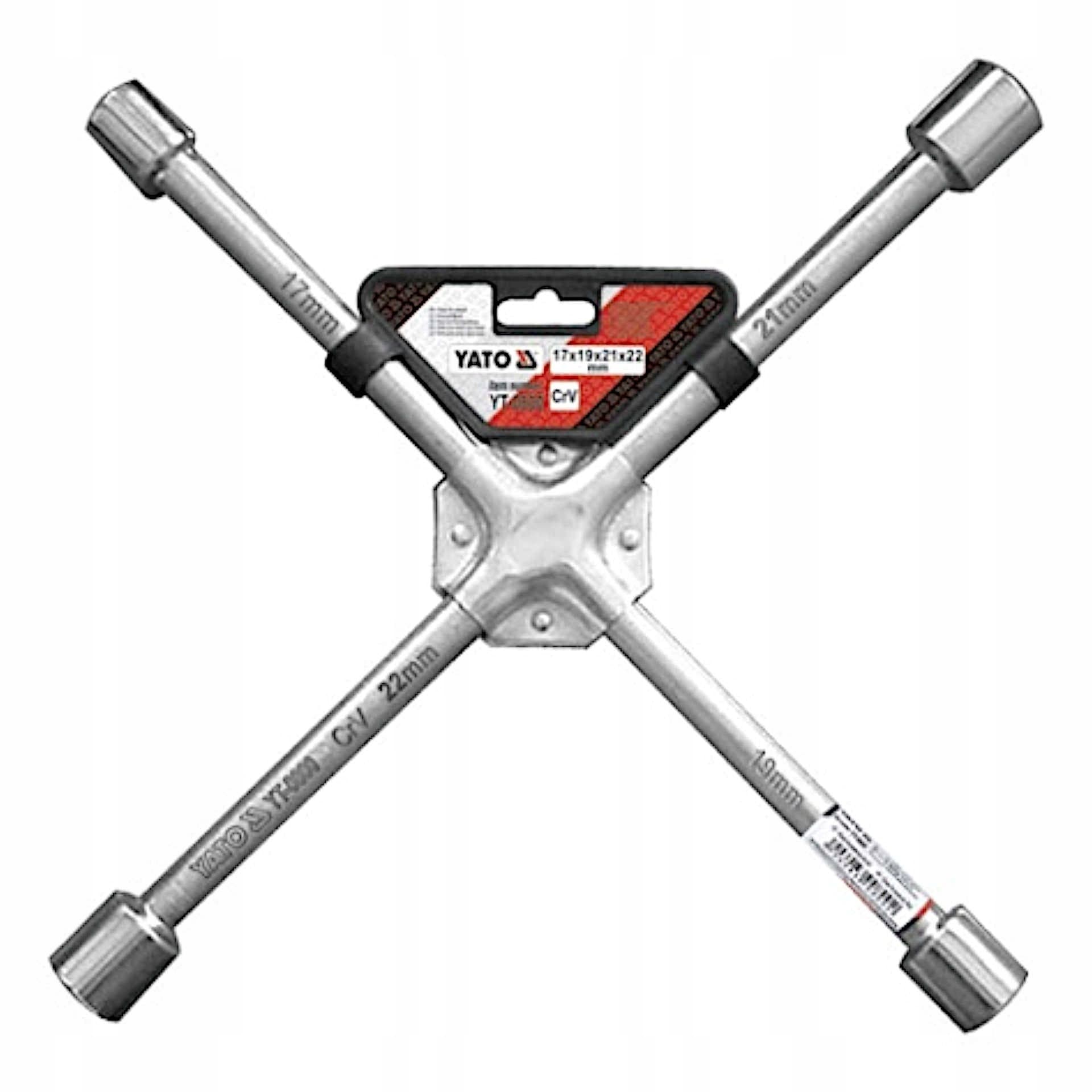 Klucz krzyżakowy do kół YTO