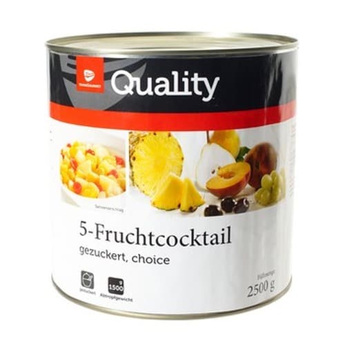 Koktajl owocowy w syropie TGQ 2,5 kg