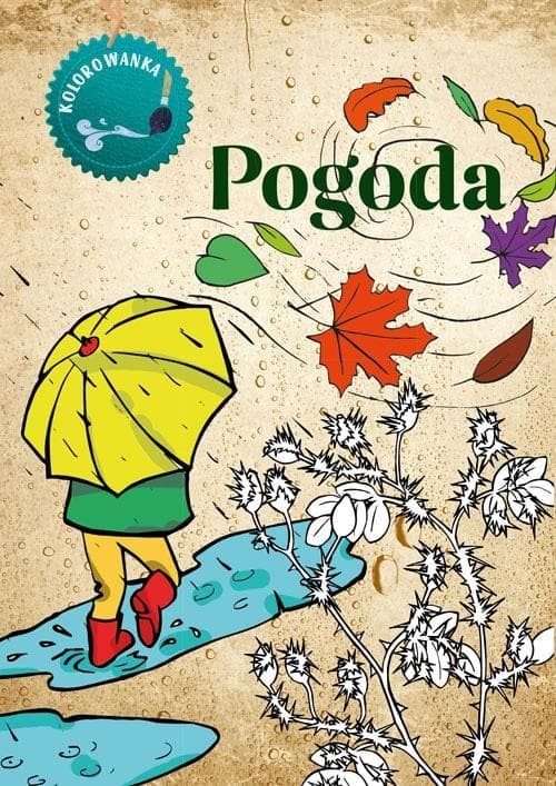 Kolorowanka dla dzieci Pogoda - Katarzyna Kopiec Sekieta