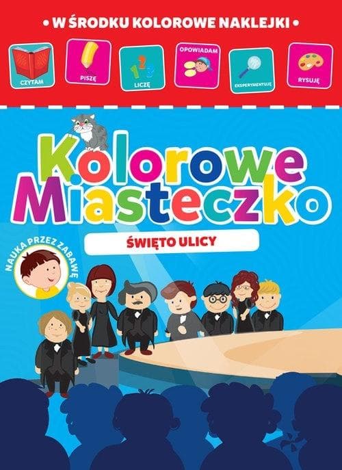Kolorowe Miasteczko - zeszyt edukacyjny dla przedszkolaków