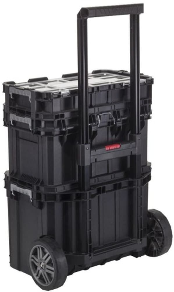 Komplet skrzynek narzędziowych na kółkach Keter Connect Rolling System