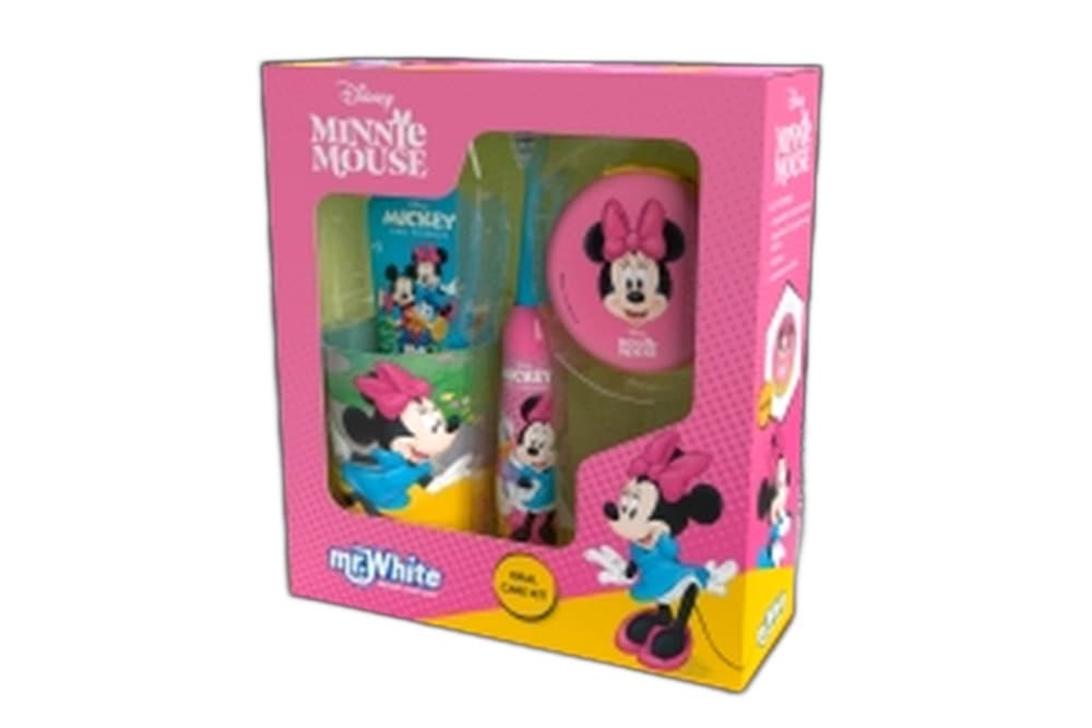 Kompletny zestaw pasów i szelek dla dziecka Minnie Mouse