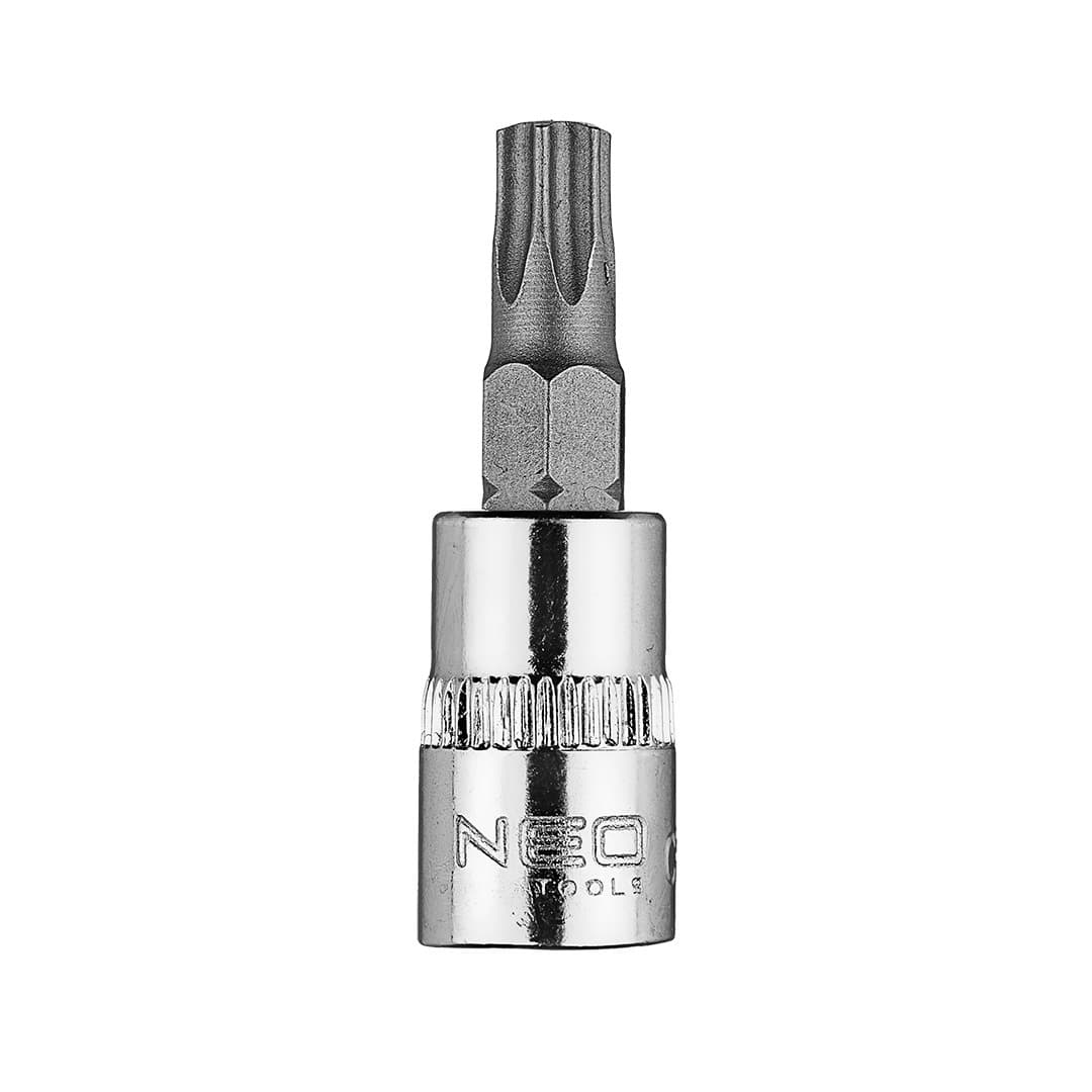 Końcówka Torx TX30 na nasadce 1/4 cala krótka 37 mm