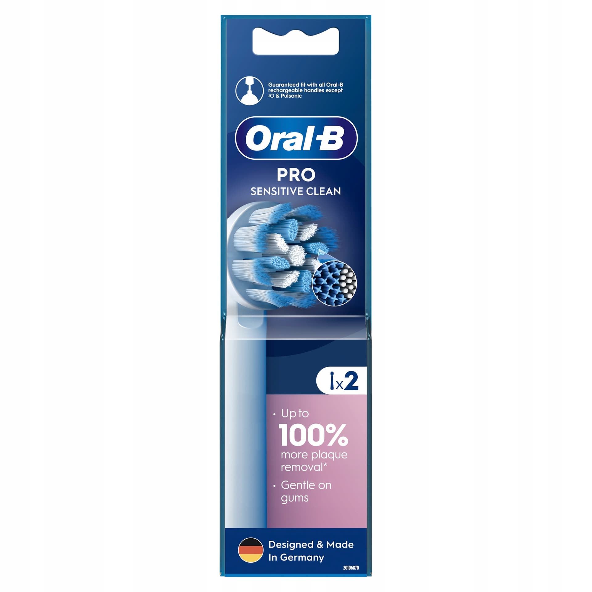 Końcówki do szczoteczki Oral-B Sensi Ultrathin 2 sztuki