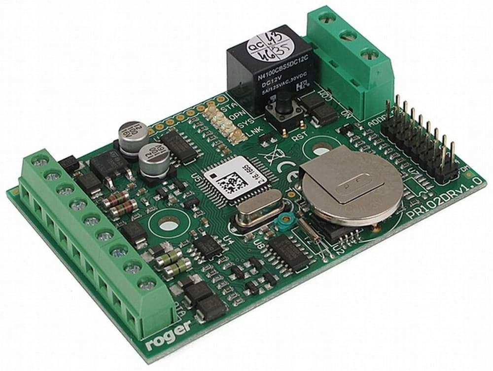 Kontroler dostępu Roger PR102DR-BRD do drzwi