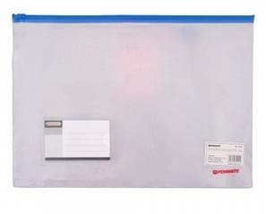 Koperta A4 z zamkiem strunowym Penmate, przezroczysta