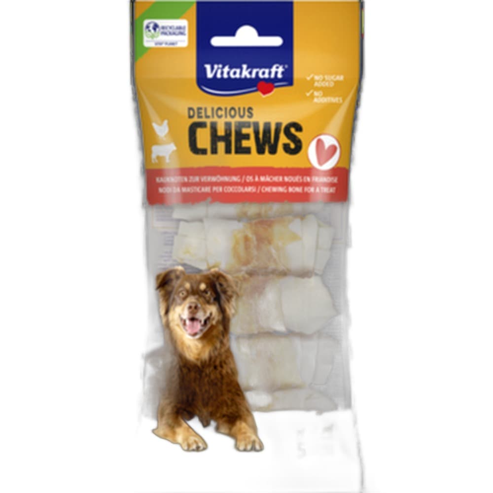 Kość do żucia dla psa z kurczakiem 70g